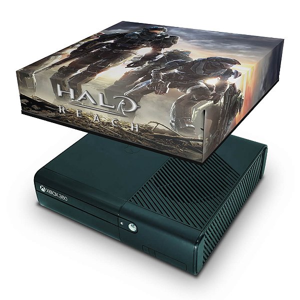 Xbox 360 Super Slim Capa Anti Poeira - Halo Reach