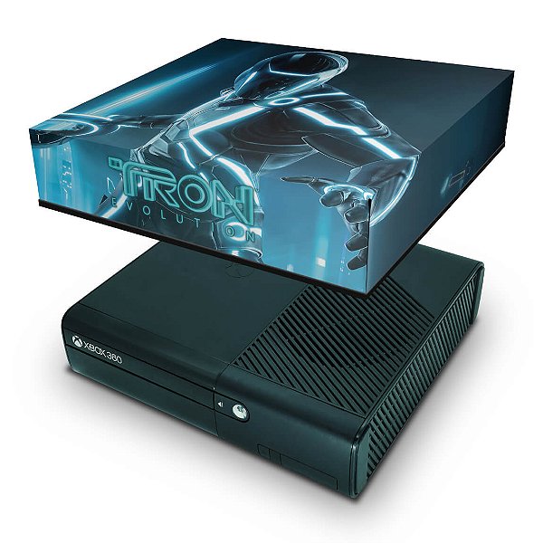 Xbox 360 Super Slim Capa Anti Poeira - Tron