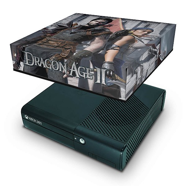 Xbox 360 Super Slim Capa Anti Poeira - Dragon Age 2