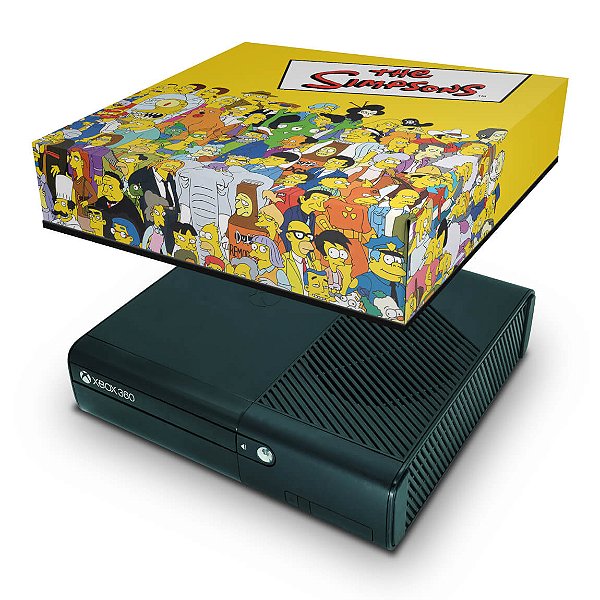 Xbox 360 Super Slim Capa Anti Poeira - Simpsons