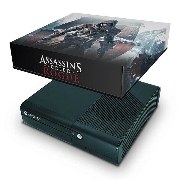 Xbox 360 Super Slim Capa Anti Poeira - Assassins Creed Rogue