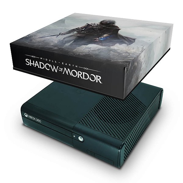 Xbox 360 Super Slim Capa Anti Poeira - Shadow Of Mordor
