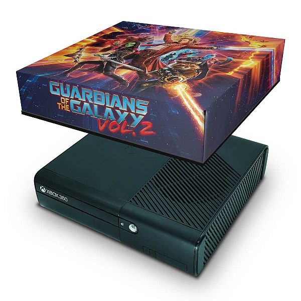 Xbox 360 Super Slim Capa Anti Poeira - Guardioes Da Galaxia 2