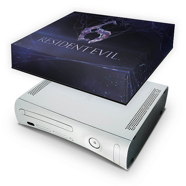 Xbox 360 Fat Capa Anti Poeira - Resident Evil 6