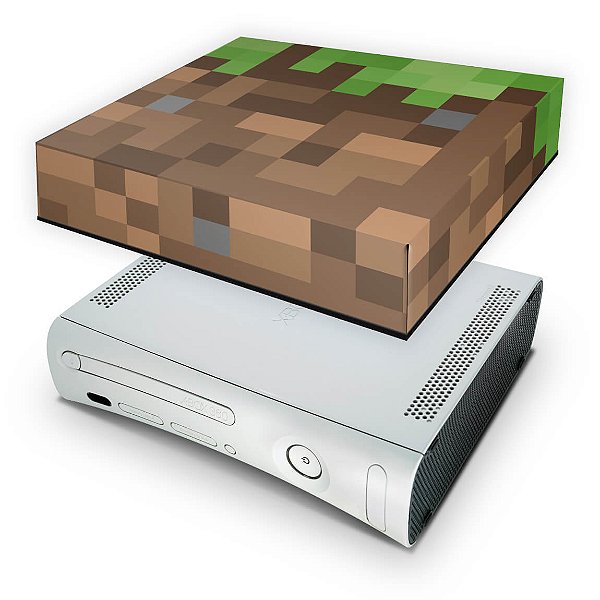 Xbox 360 Fat Capa Anti Poeira - Minecraft
