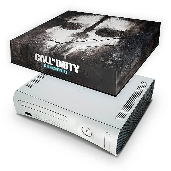 Xbox 360 Fat Capa Anti Poeira - Call Of Duty Ghosts