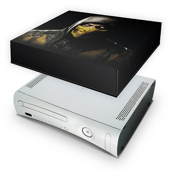 Xbox 360 Fat Capa Anti Poeira - Mortal Kombat X #a