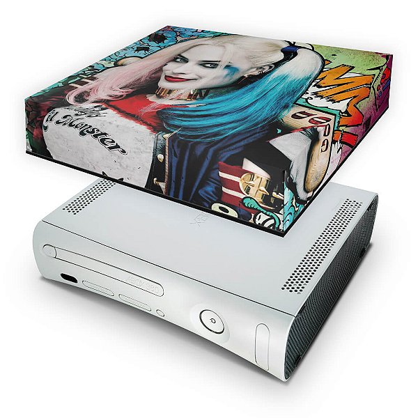 Xbox 360 Fat Capa Anti Poeira - Esquadrão Suicida #a