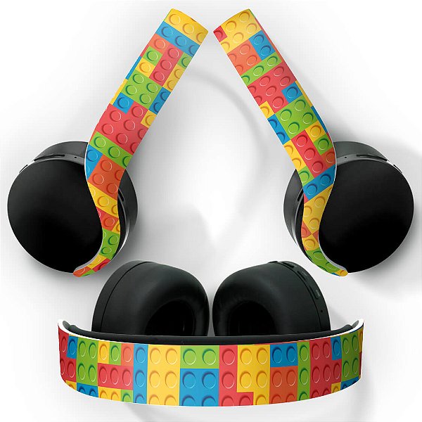 PS5 Skin Headset Pulse 3D - Lego Peça