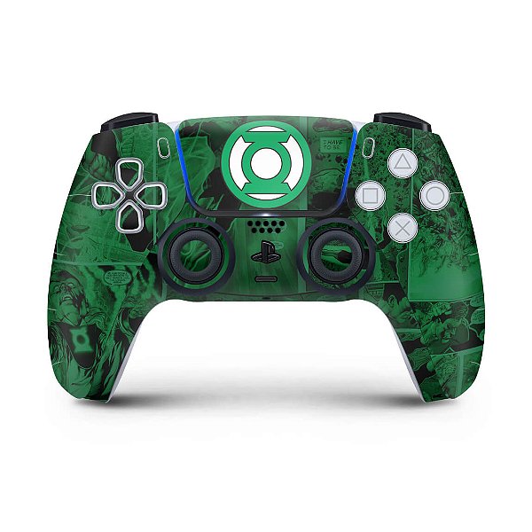 Skin PS5 Controle - Lanterna Verde Comics