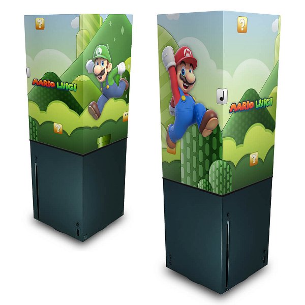 Xbox Series X Capa Anti Poeira - Super Mario