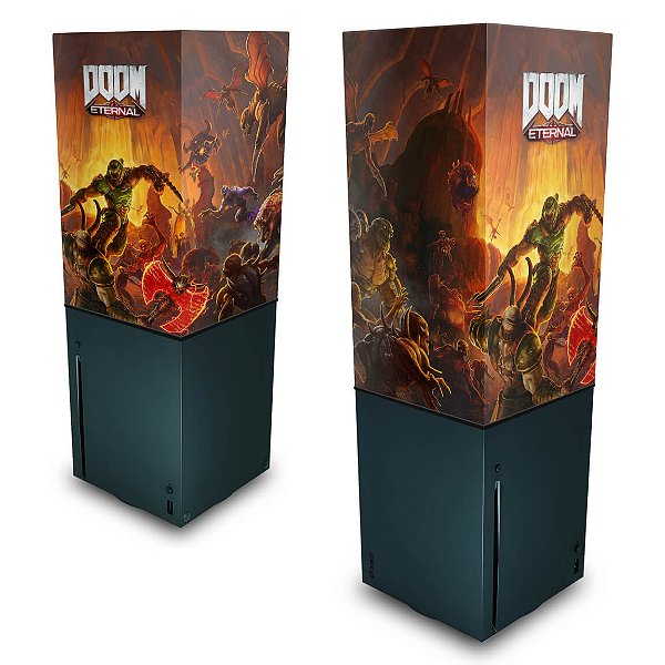 Xbox Series X Capa Anti Poeira - Doom Eternal