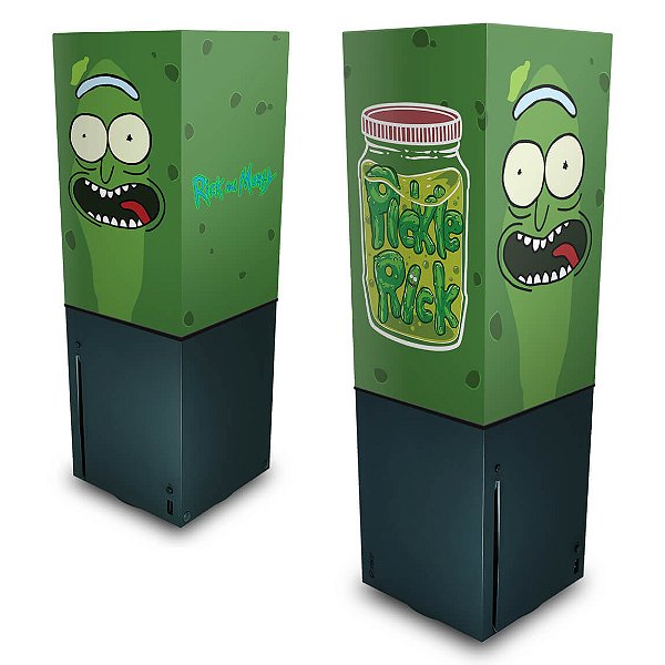 Xbox Series X Capa Anti Poeira - Pickle Rick And Morty