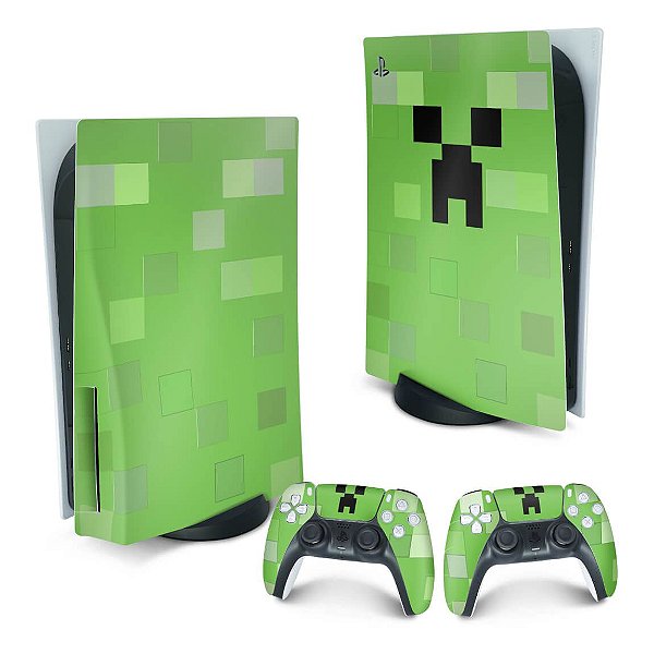 Skin PS5 - Minecraft - Pop Arte Skins