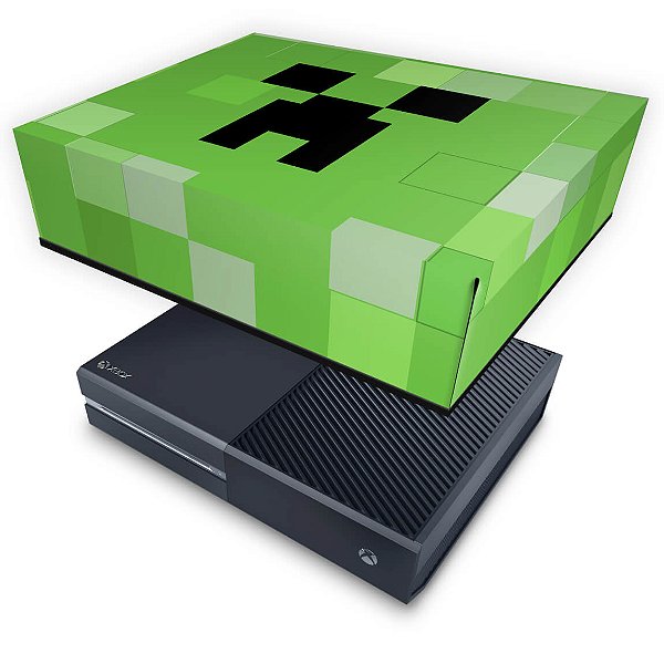 Xbox One Fat Capa Anti Poeira - Creeper Minecraft