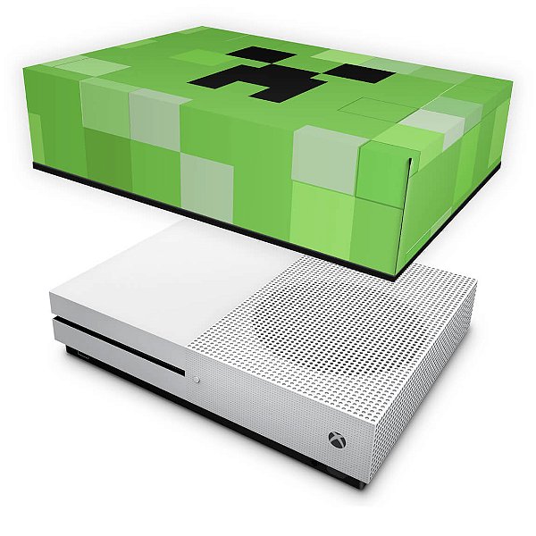 Xbox One Slim Capa Anti Poeira - Creeper Minecraft