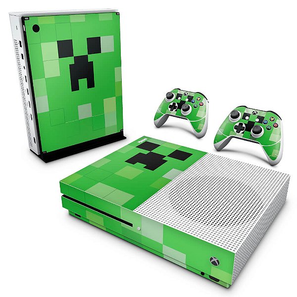 Xbox One Slim Skin - Creeper Minecraft