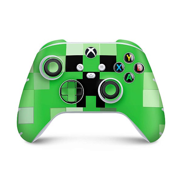 Xbox Series S X Controle Skin - Creeper Minecraft