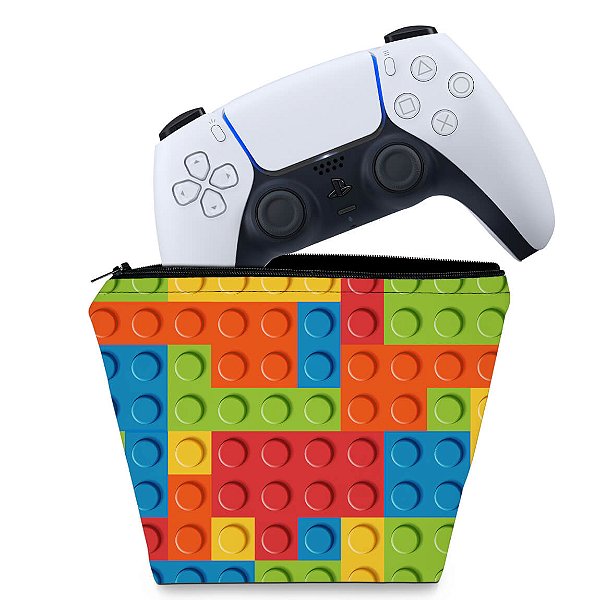 Capa PS5 Controle Case - Lego Peça