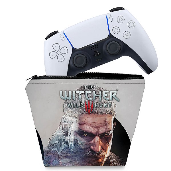 Capa PS5 Controle Case - The Witcher 3