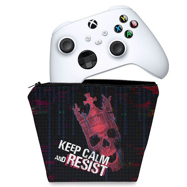 Capa Xbox Series S X Controle Case - Watch Dogs Legion