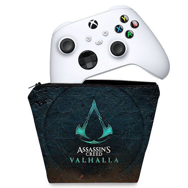 Capa Xbox Series S X Controle Case - Assassin's Creed Valhalla