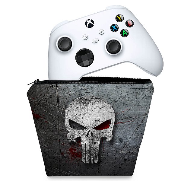 Capa Xbox Series S X Controle Case - The Punisher Justiceiro