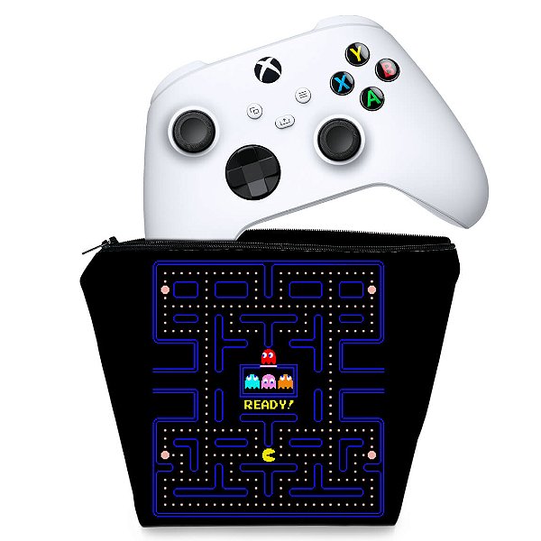 Capa Xbox Series S X Controle Case - Pac Man