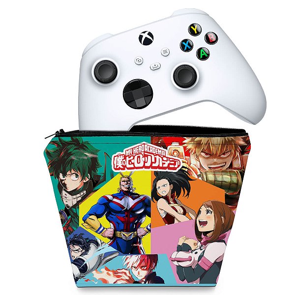 Capa Xbox Series S X Controle Case - Boku No Hero Academia