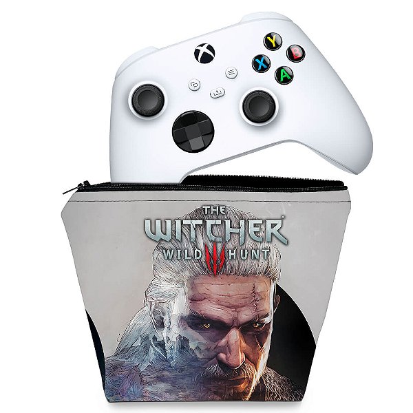 Capa Xbox Series S X Controle Case - The Witcher 3