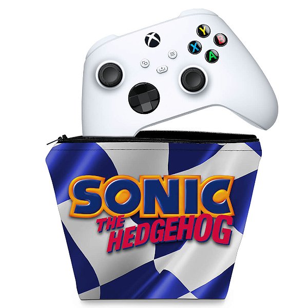 Capa Xbox Series S X Controle Case - Sonic