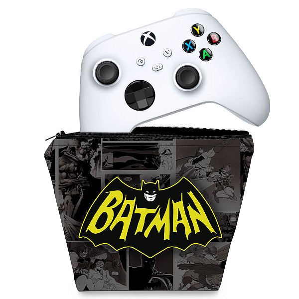 Capa Xbox Series S X Controle Case - Batman Comics