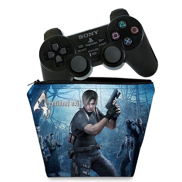 PS4 Pro Capa Anti Poeira - Resident Evil 4 Remake - Pop Arte Skins