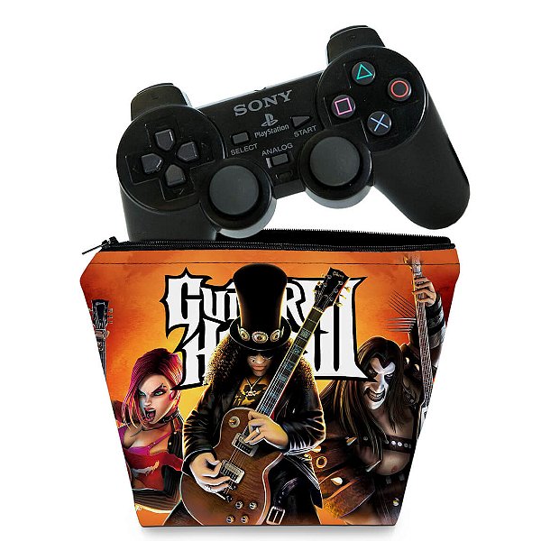 Capa PS2 Controle Case - Guitar Hero III 3