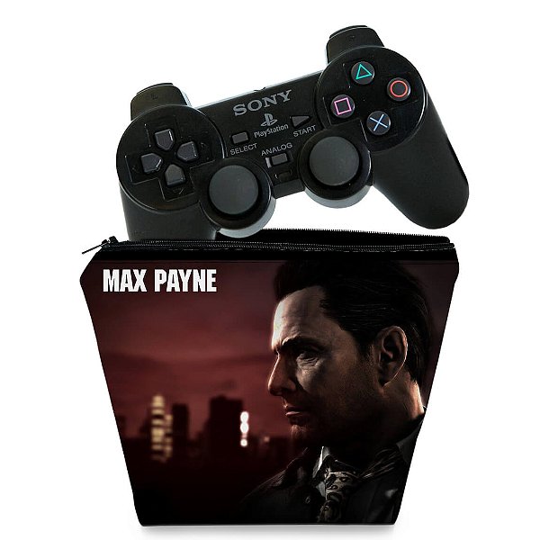 Capa PS2 Controle Case - Max Payne