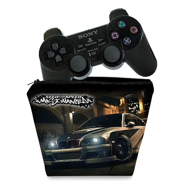 Capa PS2 Controle Case - Need for Speed: Most Wanted