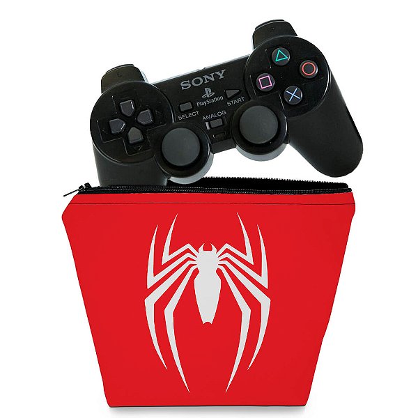 Capa PS2 Controle Case - Spider-man Homem-Aranha