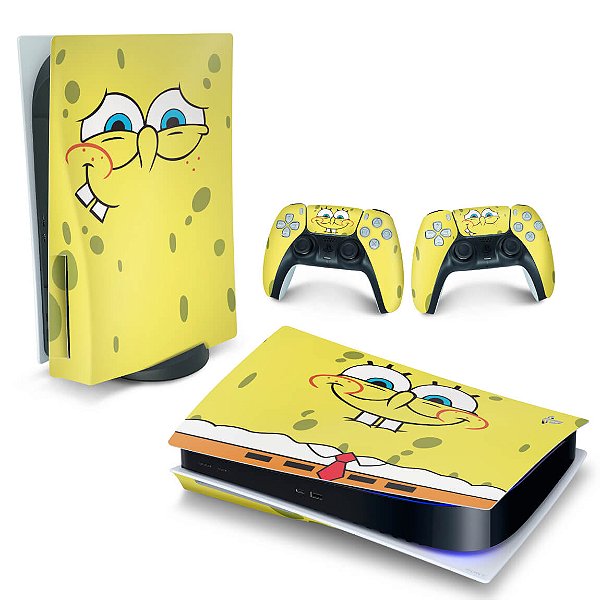 Skin PS5 - Bob Esponja