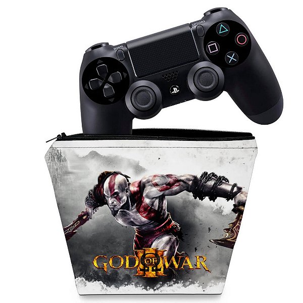 Capa PS4 Controle Case - God Of War #A