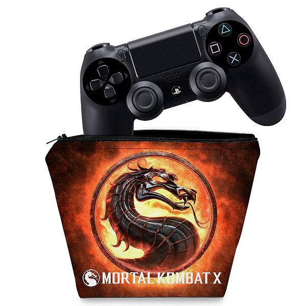 Capa PS4 Controle Case - Mortal Kombat