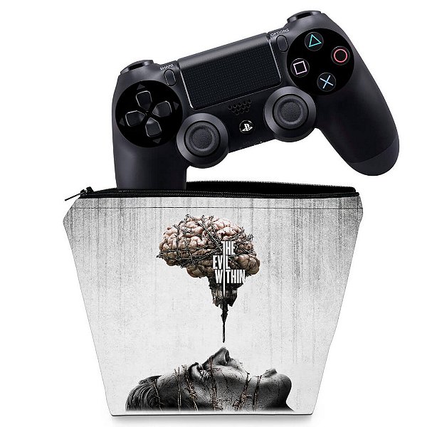 Capa PS4 Controle Case - The Evil Within