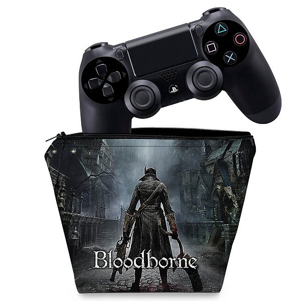 Capa PS4 Controle Case - Bloodborne