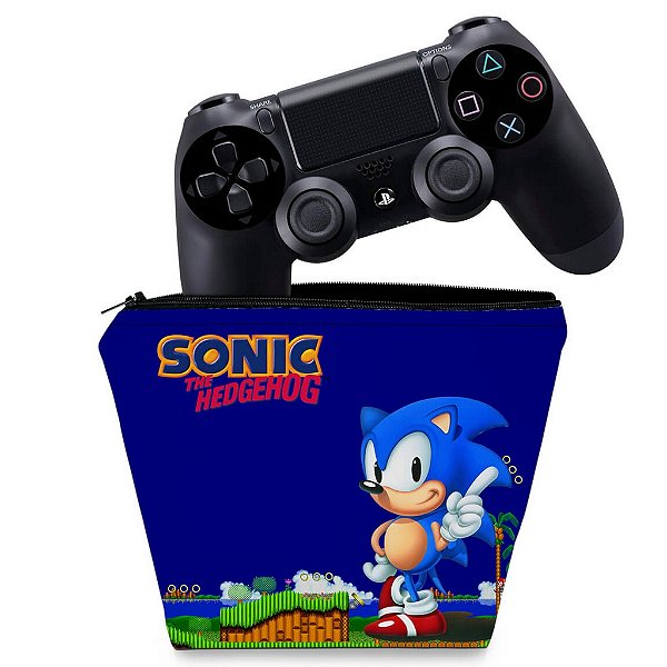 Capa PS4 Controle Case - Sonic The Hedgehog