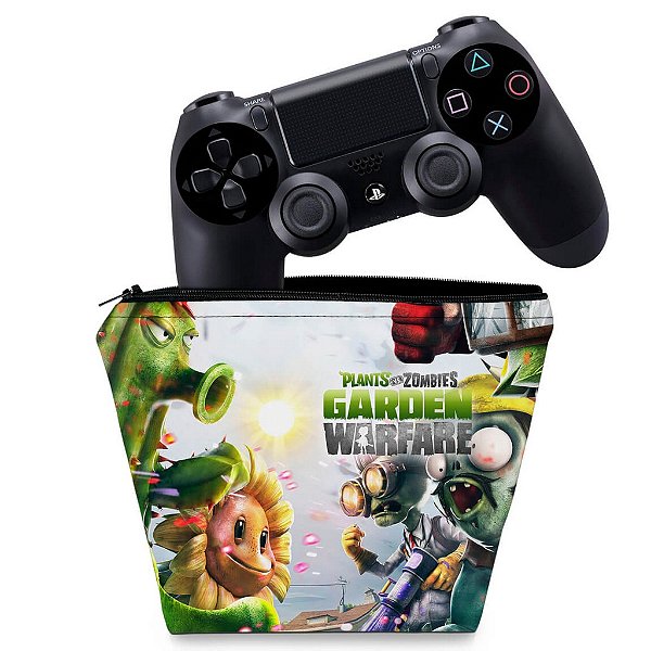 Capa PS4 Controle Case - Plants Vs Zombies Garden Warfare