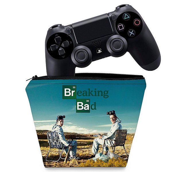 Capa PS4 Controle Case - Breaking Bad