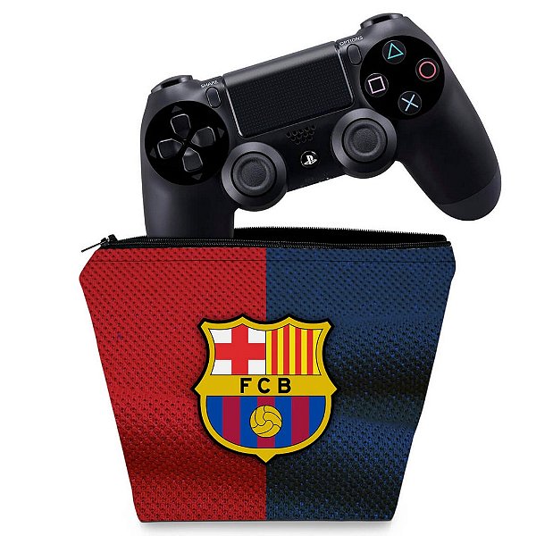 Capa PS4 Controle Case - Barcelona