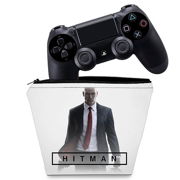 Capa PS4 Controle Case - Hitman 2016
