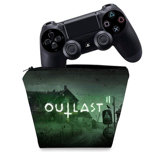 Capa PS4 Controle Case - Outlast 2