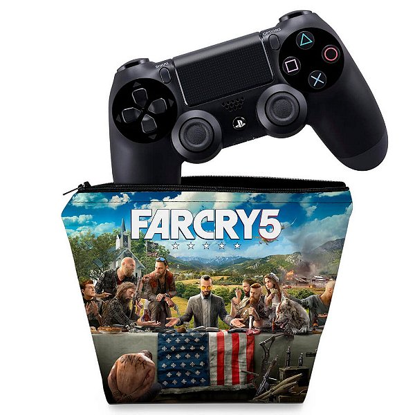 Capa PS4 Controle Case - Far Cry 5