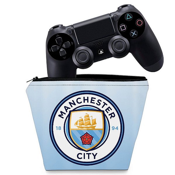 Capa PS4 Controle Case - Manchester City Fc
